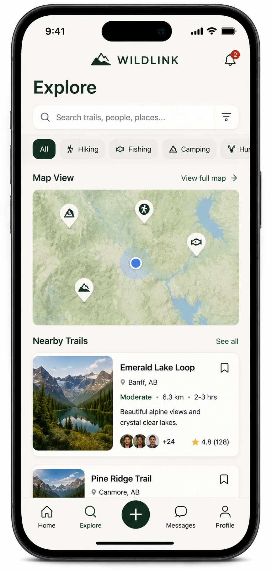 WildLink app screenshot